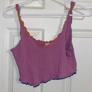 cropped tank top